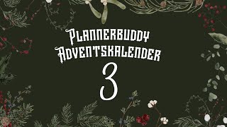 Plannerbuddy Adventskalender 2023  Türchen 3 [upl. by Aineg225]