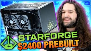 Actually Good 2400 Starforge PreBuilt Gaming PC Review Lowkey Fractal Terra ITX [upl. by Feirahs]