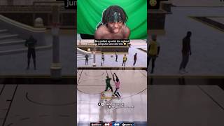 Bro was Flabbergasted on NBA2K25 😂shorts 2k25 nba2k25 [upl. by Adolfo]