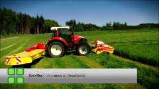 PÖTTINGER NOVACAT  EUROCAT rear mounted disc and drum mowers english [upl. by Urbas]