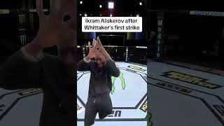 Ikram Aliskerov vs Robert Whittaker  ufc ufcsaudiarabia robertwhittaker ikramaliskerov mma [upl. by Alexio]