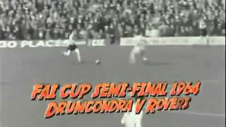 Shamrock Rovers v Drumcondra FAI Cup 1964 Liam Tuohy goal [upl. by Wiebmer]