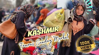 Truth About Famous Sunday Market Srinagar kashmir  Starting Price Rs 50😲Famous Sunday Market [upl. by Nue452]