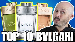 Top 10 BVLGARI FragrancesColognes [upl. by Enenaej328]