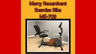 Marcy Recumbent Exercise Bike Review [upl. by Arundel]