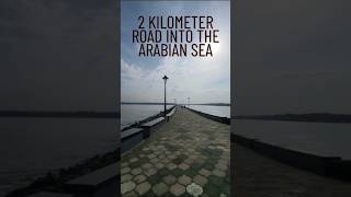 Walk 2km into the sea ⛱️ At Beypore Kozhikode  Beypore Beach Kozhikode Kerala shorts travelshorts [upl. by Malony]