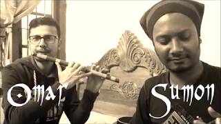 Shona Bondhu Tui Amare Instrumental  Sumon amp Omar  Flute Sumon [upl. by Samaj300]