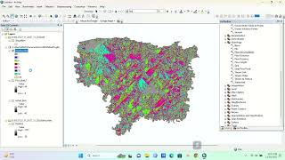 StreamRiver Order from a Digital Elevation Model DEM using ArcGIS [upl. by Emyaj230]