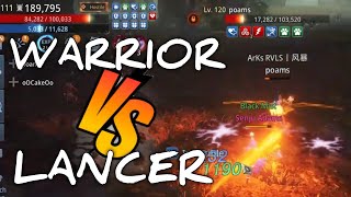 LANCER NA CHRISTMAS TREE VS WARRIOR  Mir4 [upl. by Olimpia]