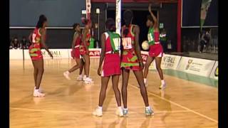 Netball  Foot on line  throwin [upl. by Aneeuqahs]