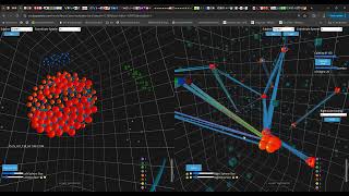 Glioma Connectome Analysis with NeuroCavePlus with MDS and Cluster Visualization Part 2 [upl. by Lanor]