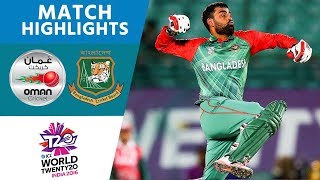 Bangladesh Comfortably Reach Super 10s  Bangladesh vs Oman  ICC Mens WT20 2016  Highlights [upl. by Dnalyk647]