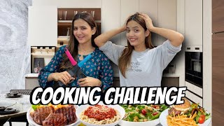 Fatima vs Hira Cooking Challenge Subne kiski dish ko zayda pasand kia Sistrology [upl. by Yona]