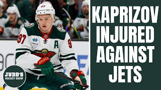 Kirill Kaprizov injured in disastrous Minnesota Wild weekend [upl. by Florella]