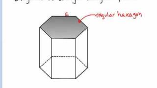 Geometry  Diagonal of a Right Hexagonal Prism [upl. by Milly]