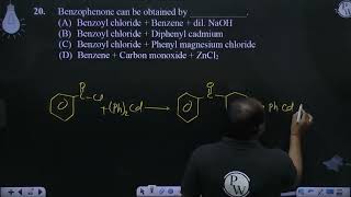 Benzophenone can be obtained by [upl. by Trescha]