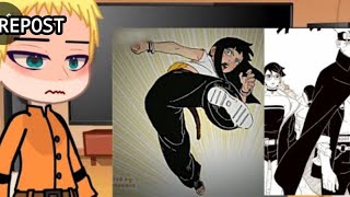 NARUHINA AND SASUSAKU REACT THEIR CHILD  REPOST  BTV [upl. by Madriene50]