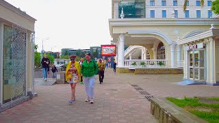 Walking in Sochi  Окольными путями до ЖД Вокзала Сочи 4K May 9 2024 [upl. by Celtic266]