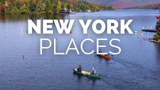 10 Best Places to Visit in New York State  Travel Video [upl. by Ayom]