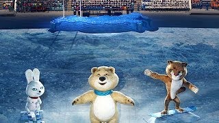 Сочи 2014 РОССИЯ Церемония открытия Sochi opening ceremony [upl. by Fillbert]