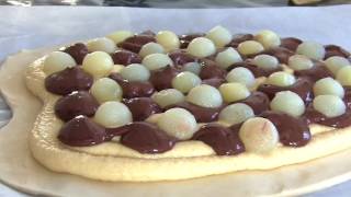 Galette PoireChocolat┃Recette du Chef Cyril RouquetPrévost [upl. by Marris]