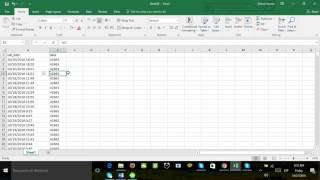 How to separate date from time in excel [upl. by Naji526]