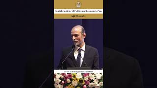 Vice Chancellor Dr Ajit Ranade talks about the Kale Memorial Lecture [upl. by Herson]