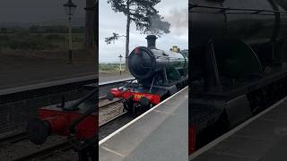 2807 arriving at Cheltenham 📸🚂 trains gloucestershirewarwickshirerailway gwr2800 steamloco [upl. by Sonitnatsnok]