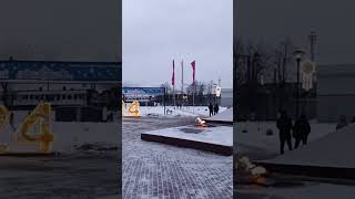 Поезд Деда Мороза Нижний Новгород Посёлок Сортировочный Новогодняя программа у ёлки [upl. by Eimmak]