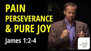 Sermon on James 124 quotPain Perseverance amp Pure Joyquot [upl. by Laura]