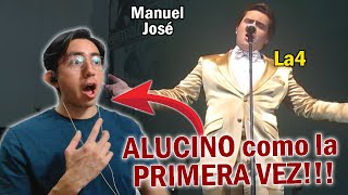 Reacciono a MANUEL JOSÉ después de 3 AÑOS  Yo Sigo Siendo El Triste en vivo [upl. by Tris]