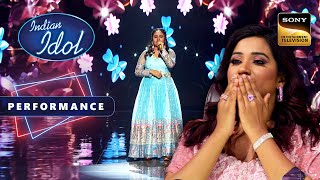 Indian Idol S14  quotMera Dil Yeh Pukare Aajaquot पर Ananya ने दिया एक बेहतरीन Performance  Performance [upl. by Denby]