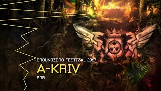 AKriv amp Deterrent Man at RGB Stage  Ground Zero Festival 2017  Underworld [upl. by Ille]