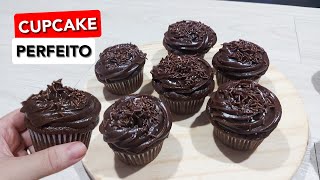 CUPCAKE DE CHOCOLATE PERFEITO  MASSA FOFINHA E MACIA  COZINHANDO COM YURI [upl. by Benkley]