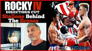 Rocky IV Directors Cut  Stallone Behind The Scenes [upl. by Annerahs396]