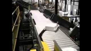 Hytrol ProSort 131 High Speed Sortation Conveyor [upl. by Ellehcal]