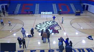 East Dubuque High School vs Winnebago High School Mens JV and Varsity Basketball [upl. by Mckenna]