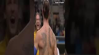 Zlatan Ibrahimovics 30yard bicycle kick vs England 14112012 [upl. by Alleram]