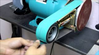 Multitool Belt sander review [upl. by Neneek933]