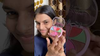 Trying cheapest ₹30 kids makeup palette😱😍😂 shorts viralvideo youtubeshorts [upl. by Bayless954]