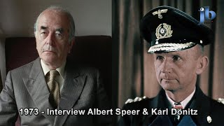 1973  Interview Albert Speer amp Karl Dönitz [upl. by Lorens250]