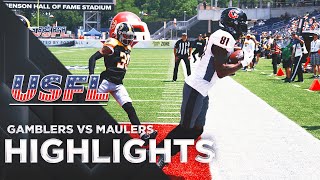 Houston Gamblers vs Pittsburgh Maulers  Highlights  USFL [upl. by Trometer366]