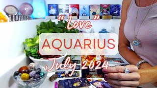 AQUARIUS quotLOVEquot July 2024 Trust In The Magic Of New Beginnings  Will You Accept This Love Offer [upl. by Eycats234]