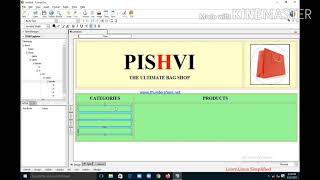 Designing Simple website using KompoZer part 1 STD 12 [upl. by Nayar]