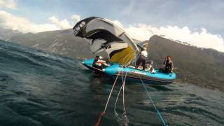 launching kite from boat [upl. by Remus391]