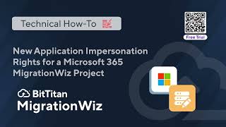 New Application Impersonation Rights for a Microsoft 365 MigrationWiz Project [upl. by Annaj]