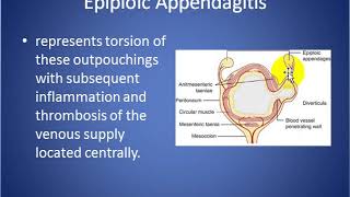 Epiploic Appendagitis [upl. by Lorak]