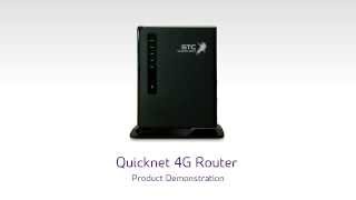 STC  4G Quicknet  How to use router Quicknet كيفية استخدام جهاز راوتر كويك نت [upl. by Haldane]