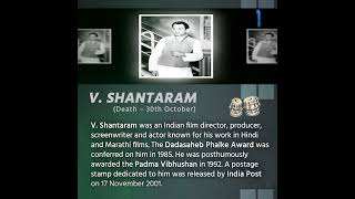 V Shantaram a legendary Indian filmmaker quotDhun aur Dharaquot [upl. by Norreht212]