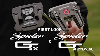 First Look At The New Spider GTX and Spider GT Max Putters  TaylorMade Golf [upl. by Andreas71]